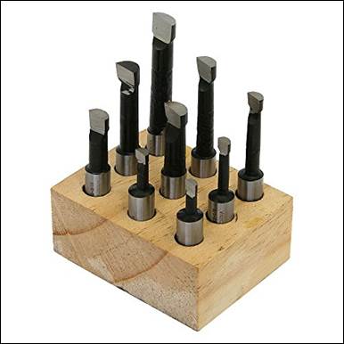 Boring Bar Set 38 Shank HSS