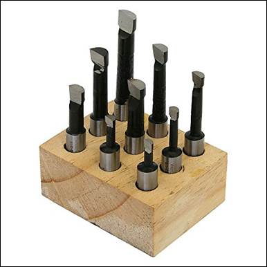 Boring Bar Set 38 Shank HSS